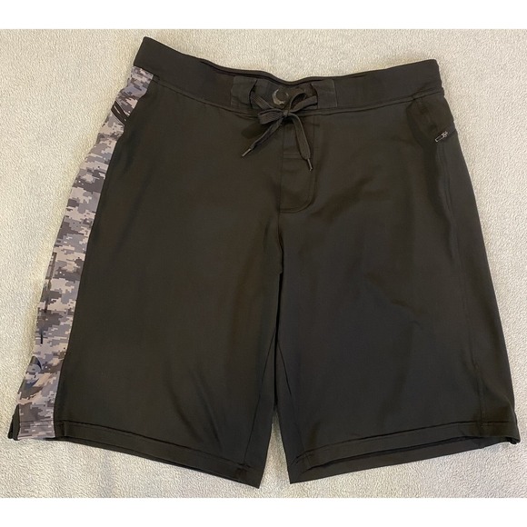 Hylete Other - Hylete‎ Men's Black Athletic Crossfit Shorts Size Large Long Gym Training